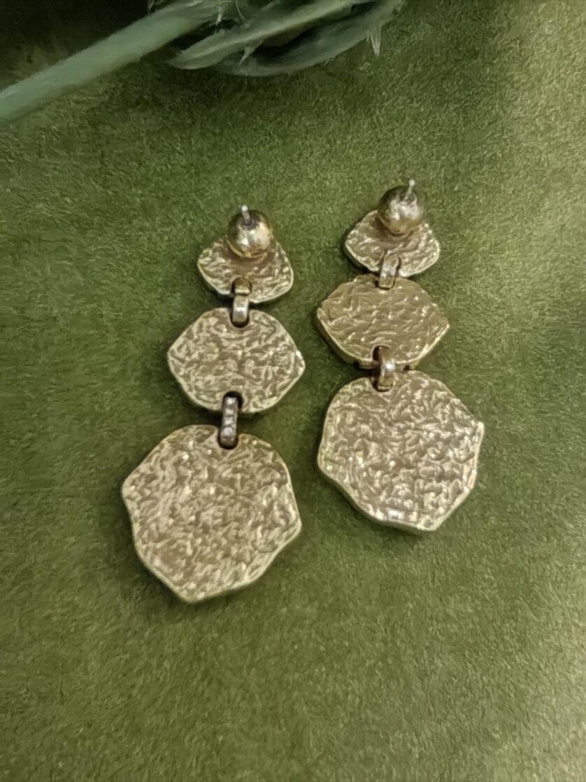 Natural Abalone Shell Earrings - 图片 2